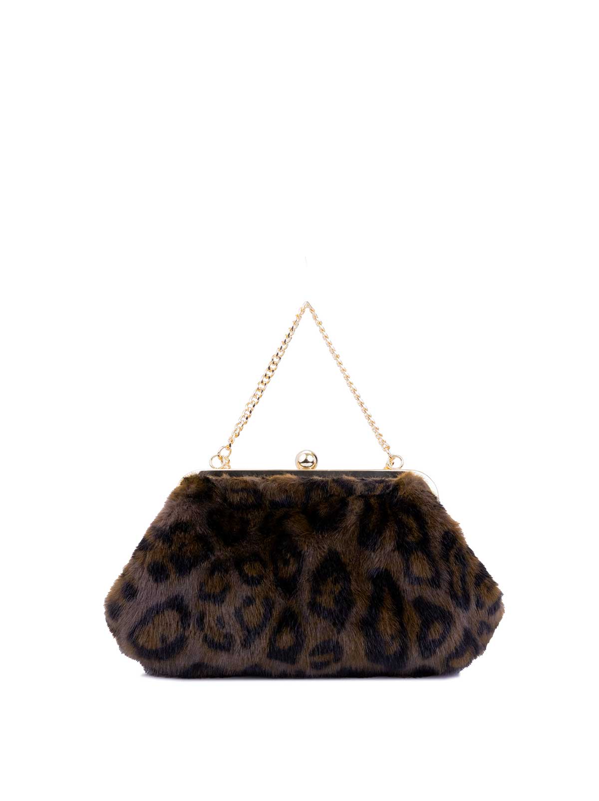 Jessica Simpson On Sale | Jessica Simpson 2.0 Zoe Frame Clutch in Leopard