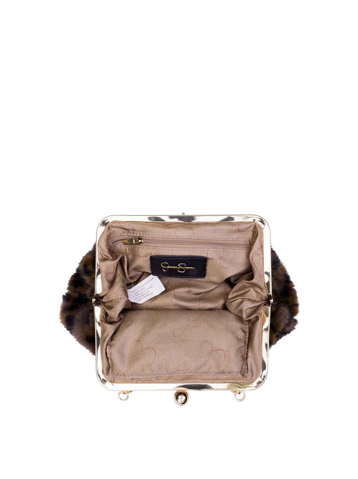 Jessica Simpson On Sale | Jessica Simpson 2.0 Zoe Frame Clutch in Leopard