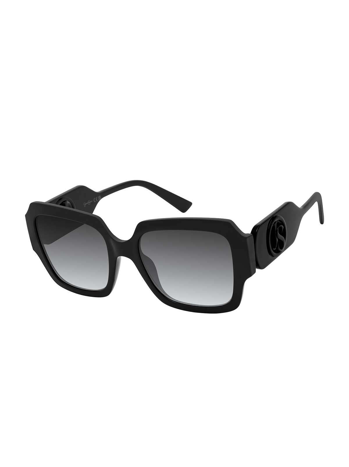 Jessica Simpson On Sale | Statement Square Sunglasses in Black