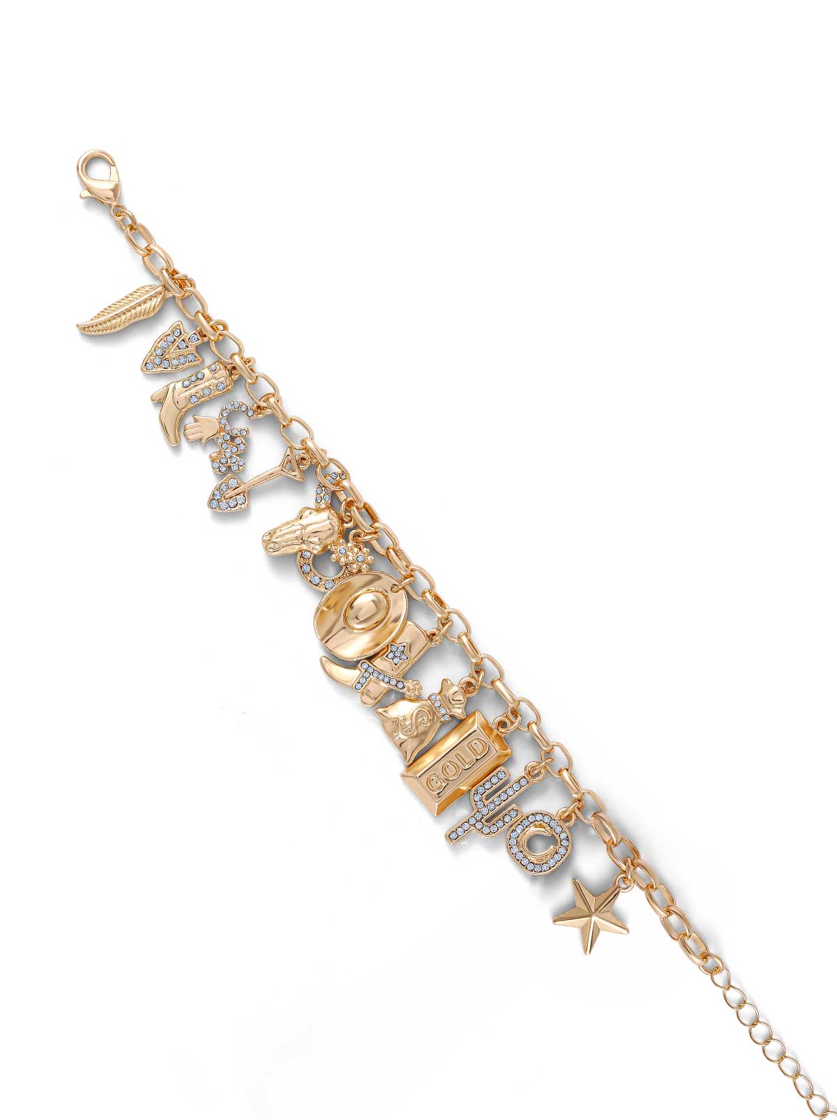 Jessica Simpson For Sale | Jessica Simpson 2.0 Charms Bracelet