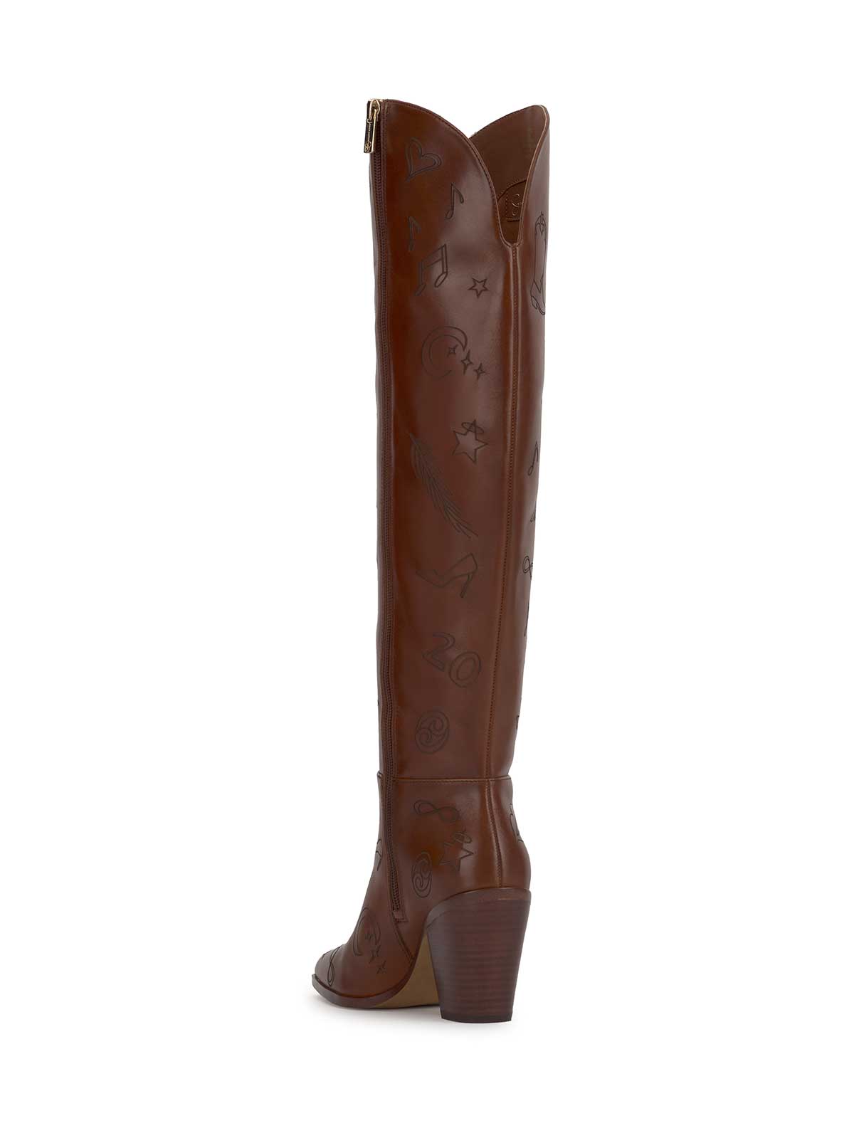 Jessica Simpson Sale | Jessica Simpson 2.0 Ravyn Icon Print Boot in Dark Canyon