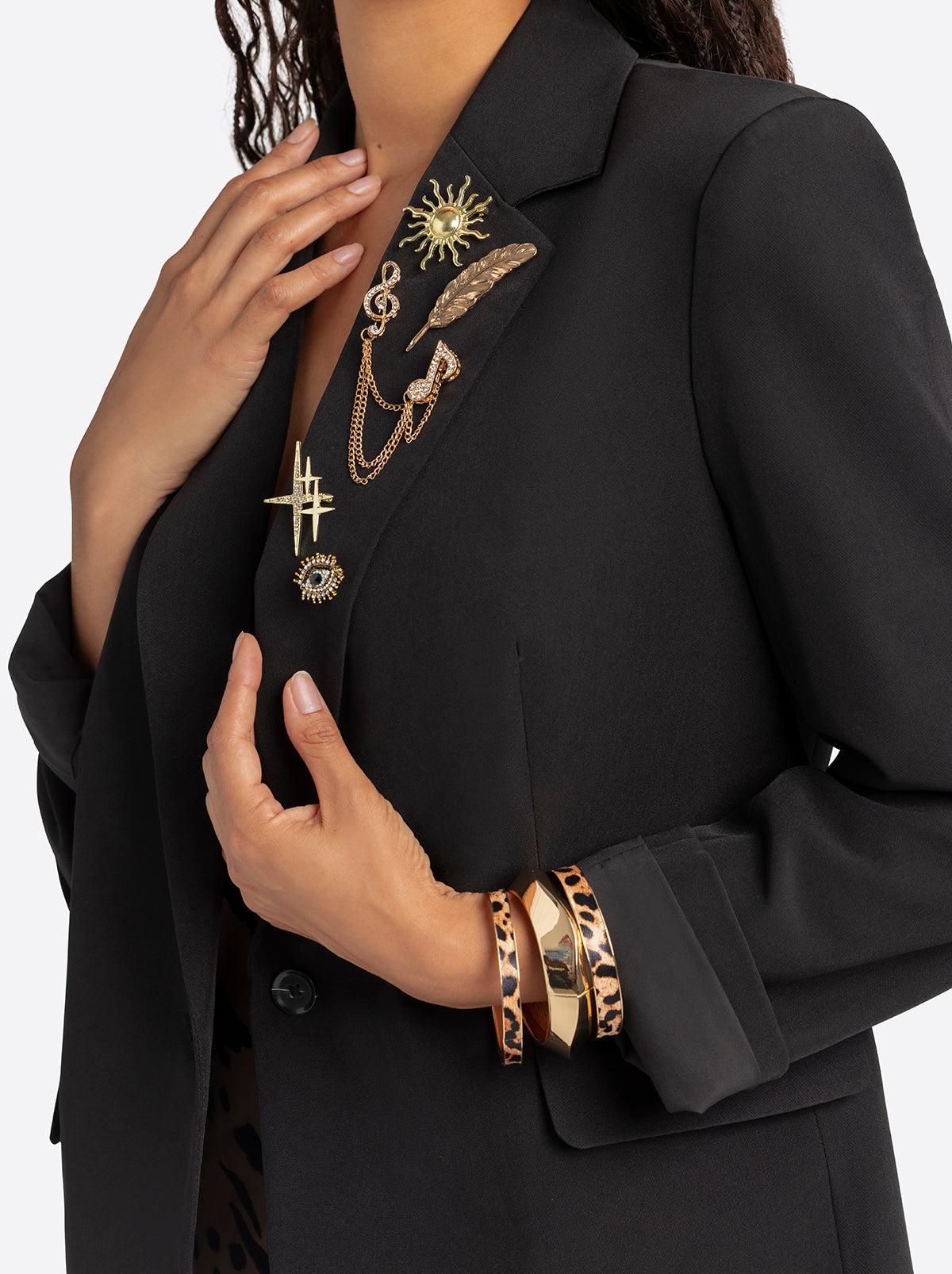 Jessica Simpson Outlet | Jessica Simpson 2.0 Lenna Blazer in Black