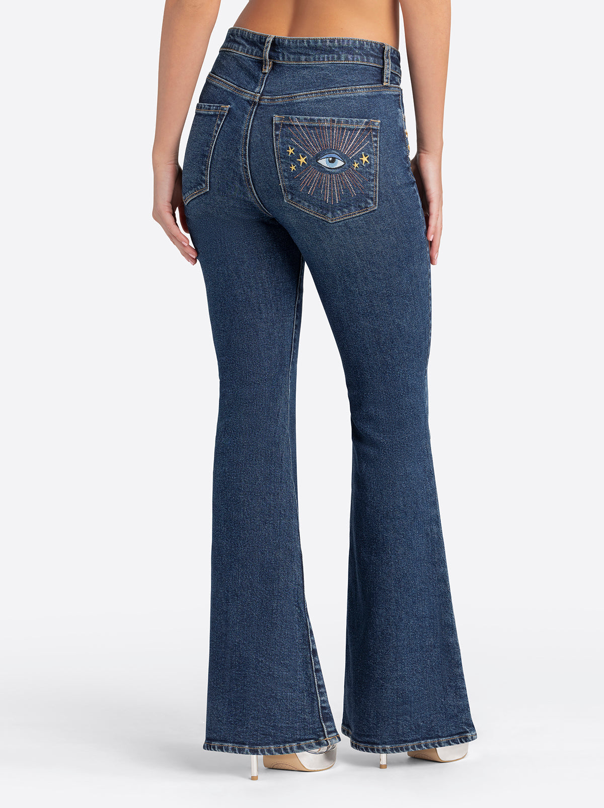Jessica Simpson Discount | Jessica Simpson 2.0 Stevie Flare Jeans in Milton