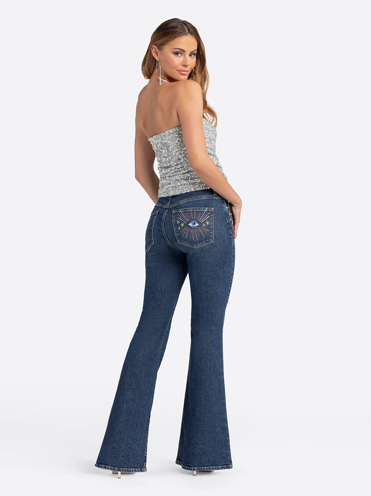 Jessica Simpson Discount | Jessica Simpson 2.0 Stevie Flare Jeans in Milton