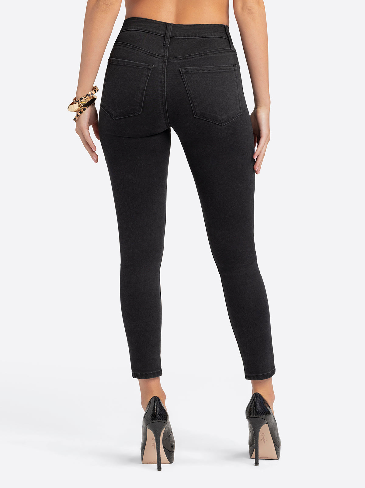 Jessica Simpson Online | Jessica Simpson 2.0 Debbie High Rise Skinny Jeans in Luminous