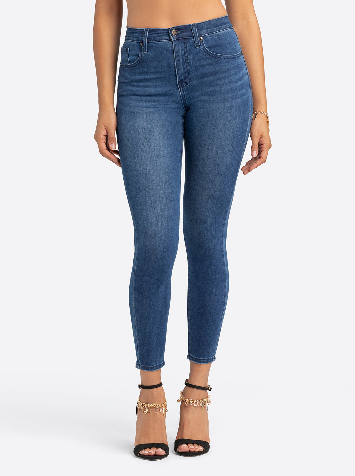 Jessica Simpson Discount | Jessica Simpson 2.0 Debbie High Rise Skinny Jeans in Brook