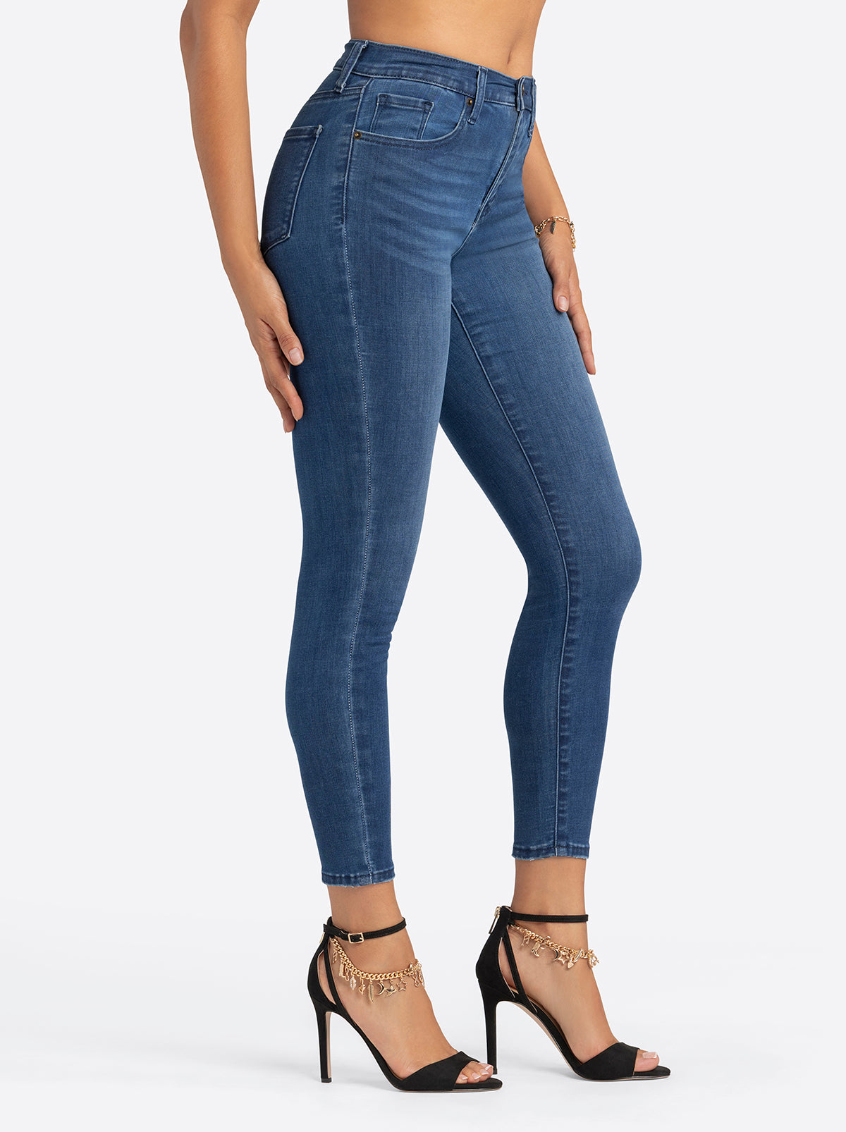 Jessica Simpson Discount | Jessica Simpson 2.0 Debbie High Rise Skinny Jeans in Brook