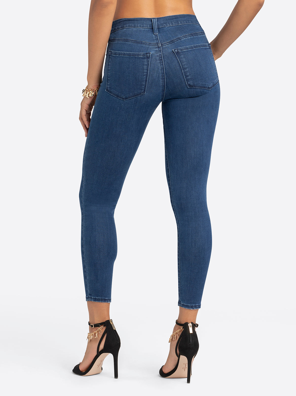 Jessica Simpson Discount | Jessica Simpson 2.0 Debbie High Rise Skinny Jeans in Brook