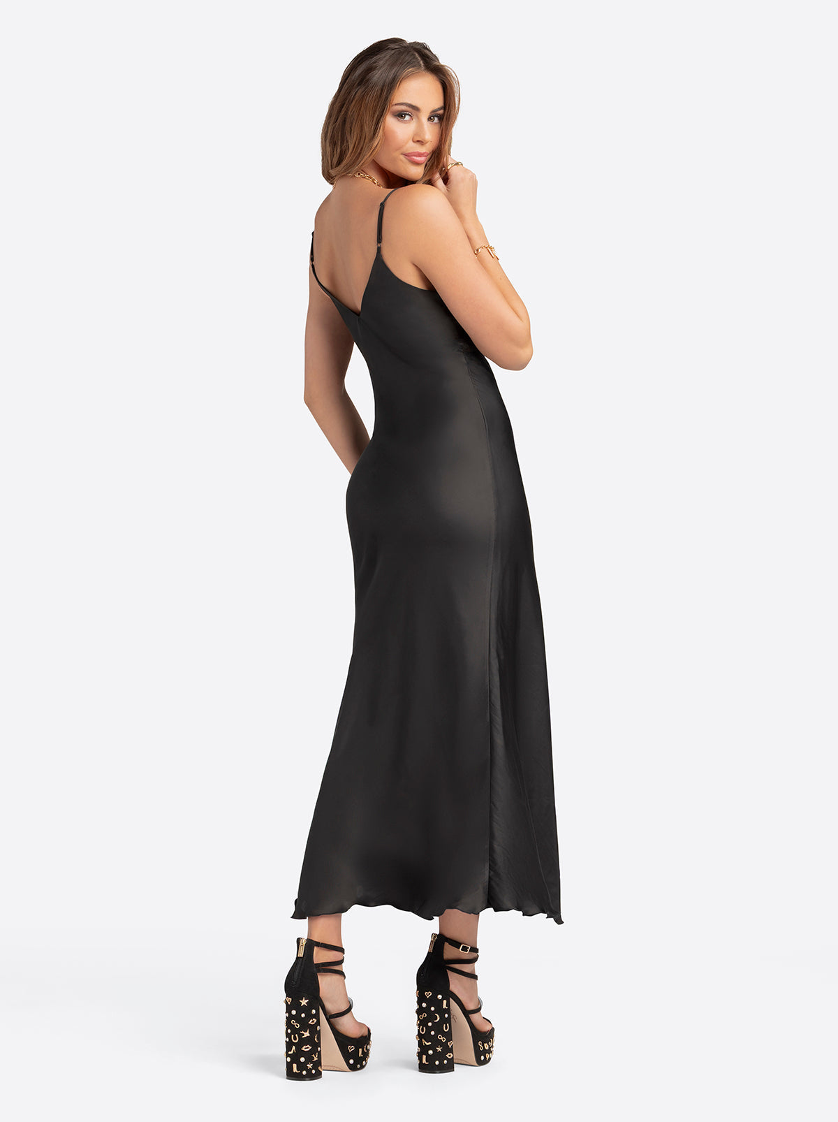 Jessica Simpson For Sale | Jessica Simpson 2.0 Bias Dress in Black