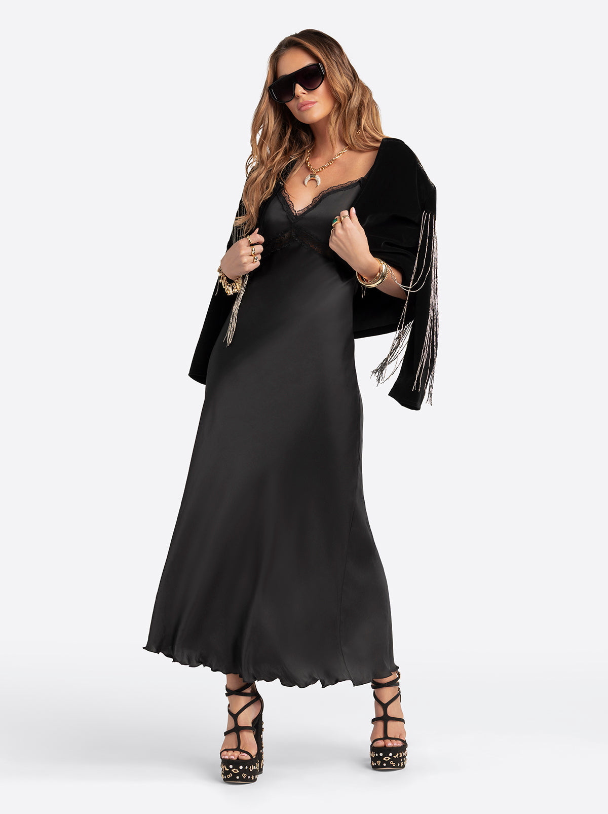 Jessica Simpson For Sale | Jessica Simpson 2.0 Bias Dress in Black