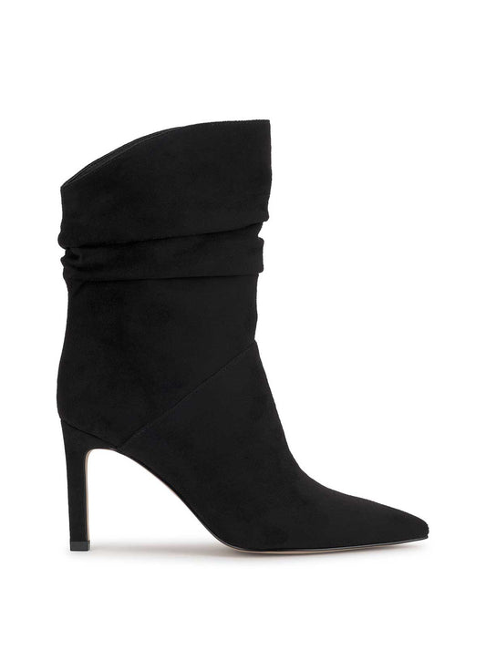 Jessica Simpson Discount | Elisti Scrunch Bootie in Black Suede