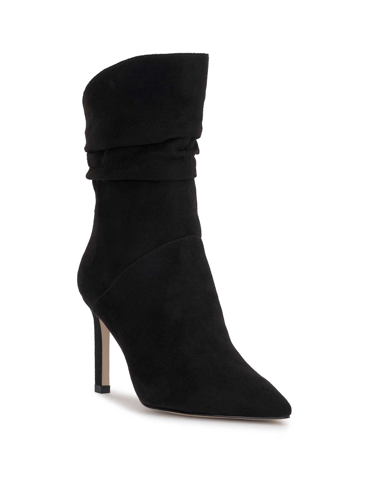 Jessica Simpson Discount | Elisti Scrunch Bootie in Black Suede