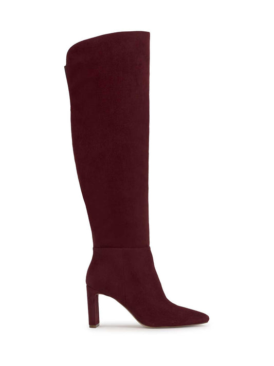 Jessica Simpson Discount | Simmona Over the Knee Boot in Dark Cherry