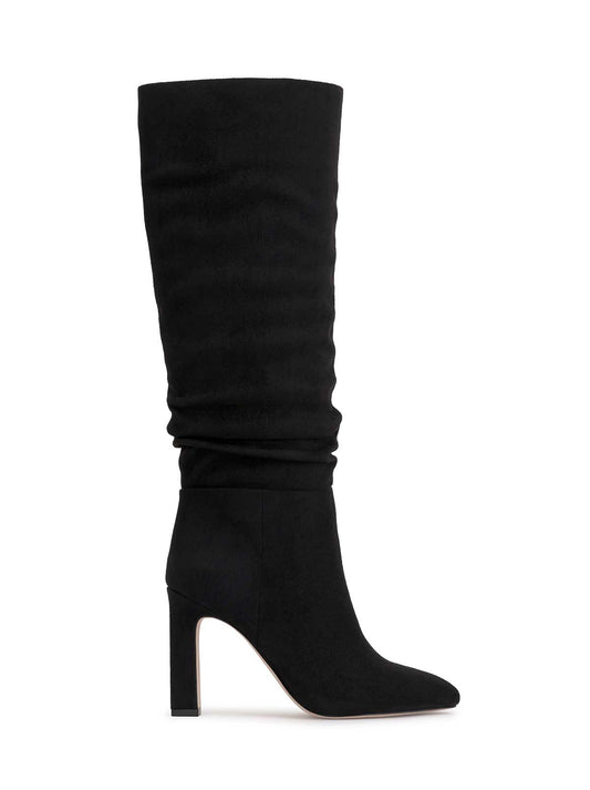 Jessica Simpson Sale | Minerva Knee High Boot in Black Suede
