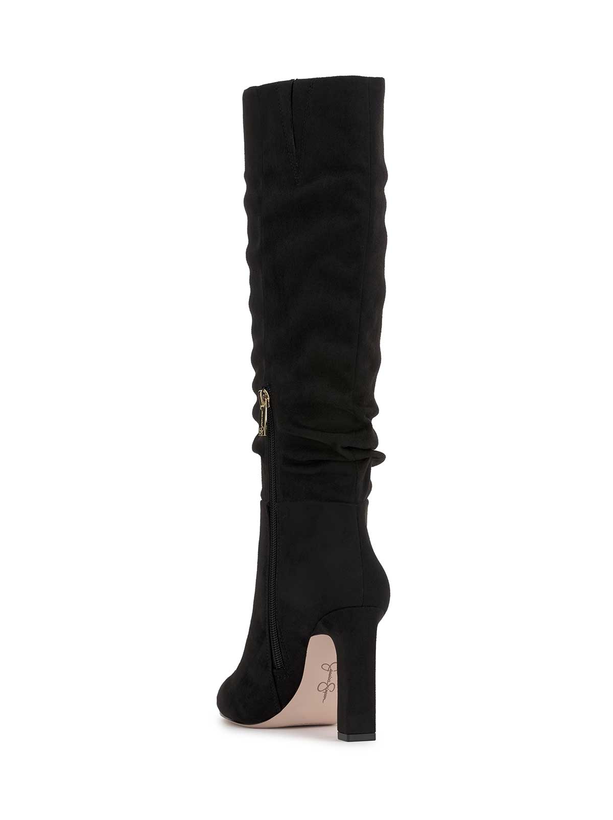 Jessica Simpson Sale | Minerva Knee High Boot in Black Suede