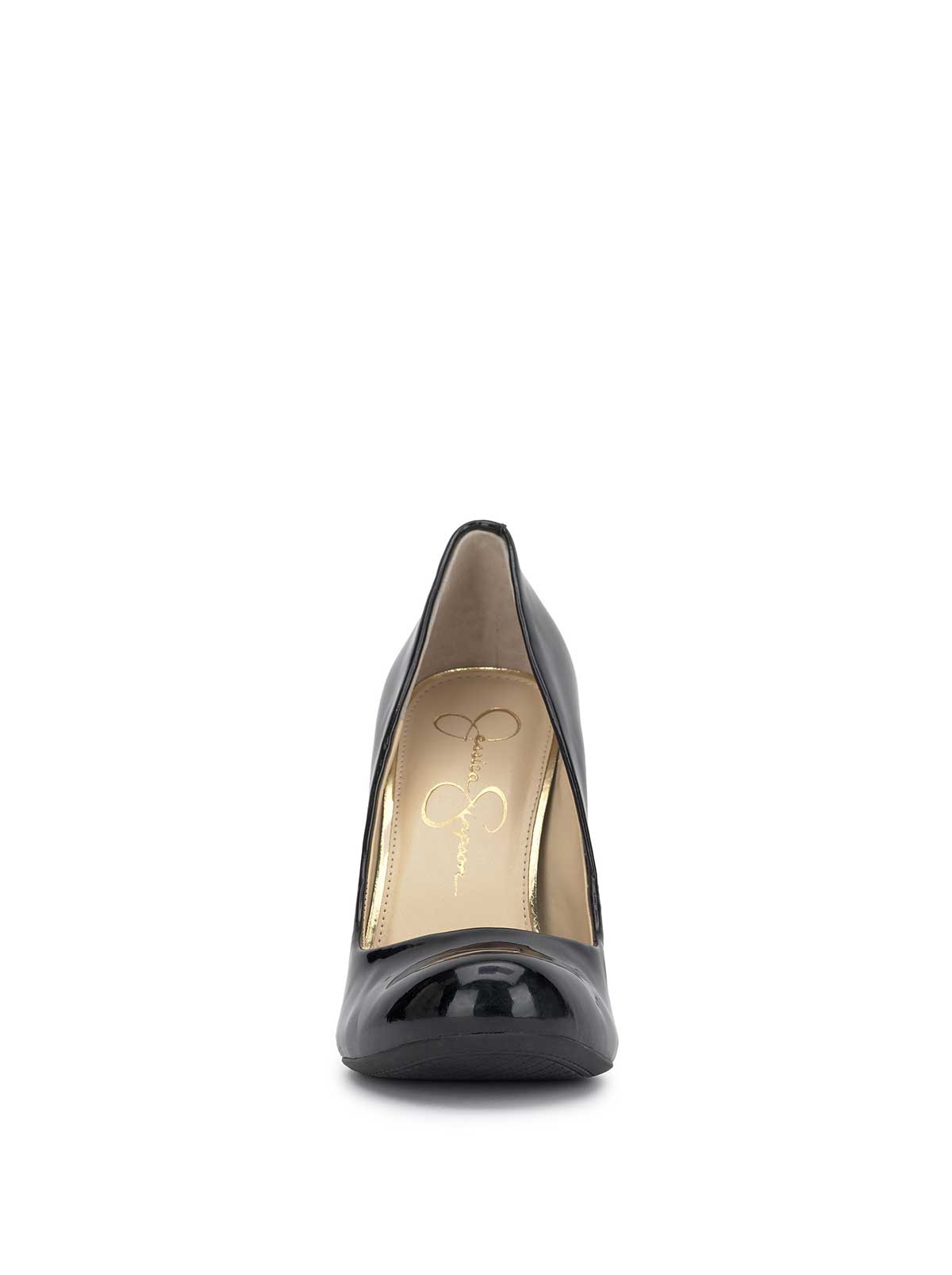 Jessica Simpson Outlet | Calie Pump in Black Patent