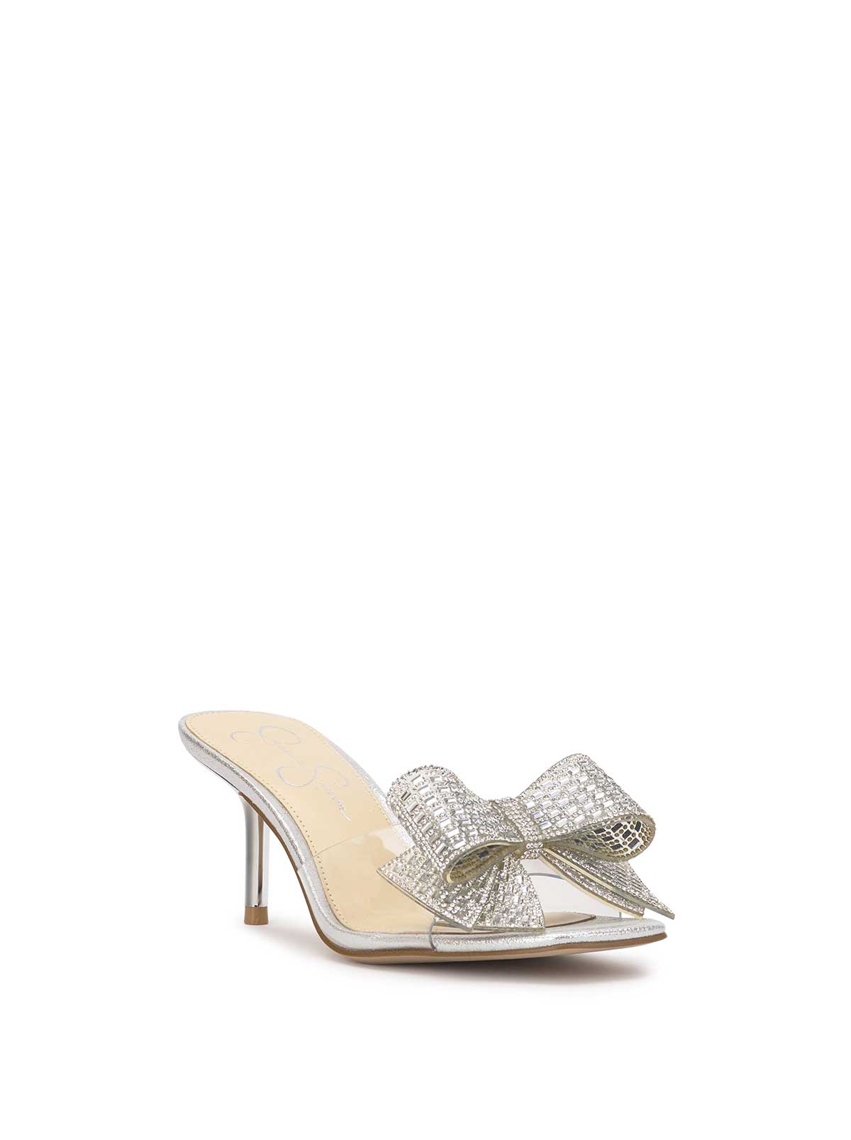 Jessica Simpson Discount | Celisha High Heel in Clear Embellished
