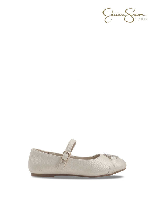 Jessica Simpson Sale | Girls Amy Ivie Flat in Champange