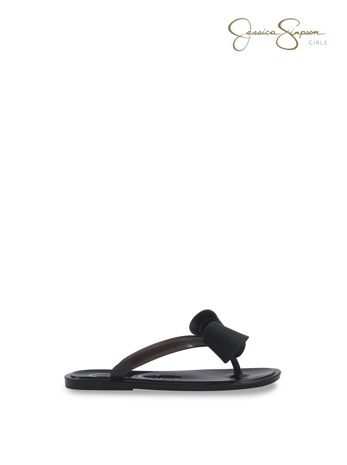 Jessica Simpson Online | Girls Jelly Thong Sandals in Black