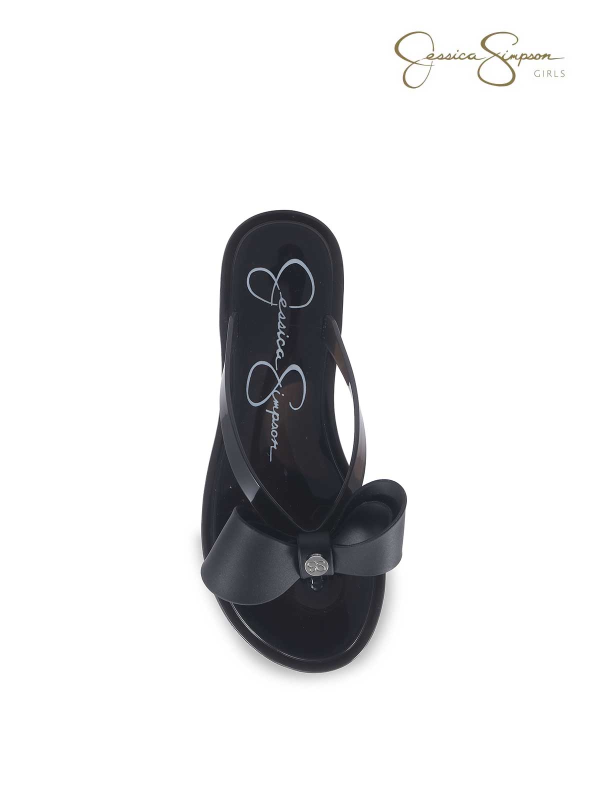 Jessica Simpson Online | Girls Jelly Thong Sandals in Black