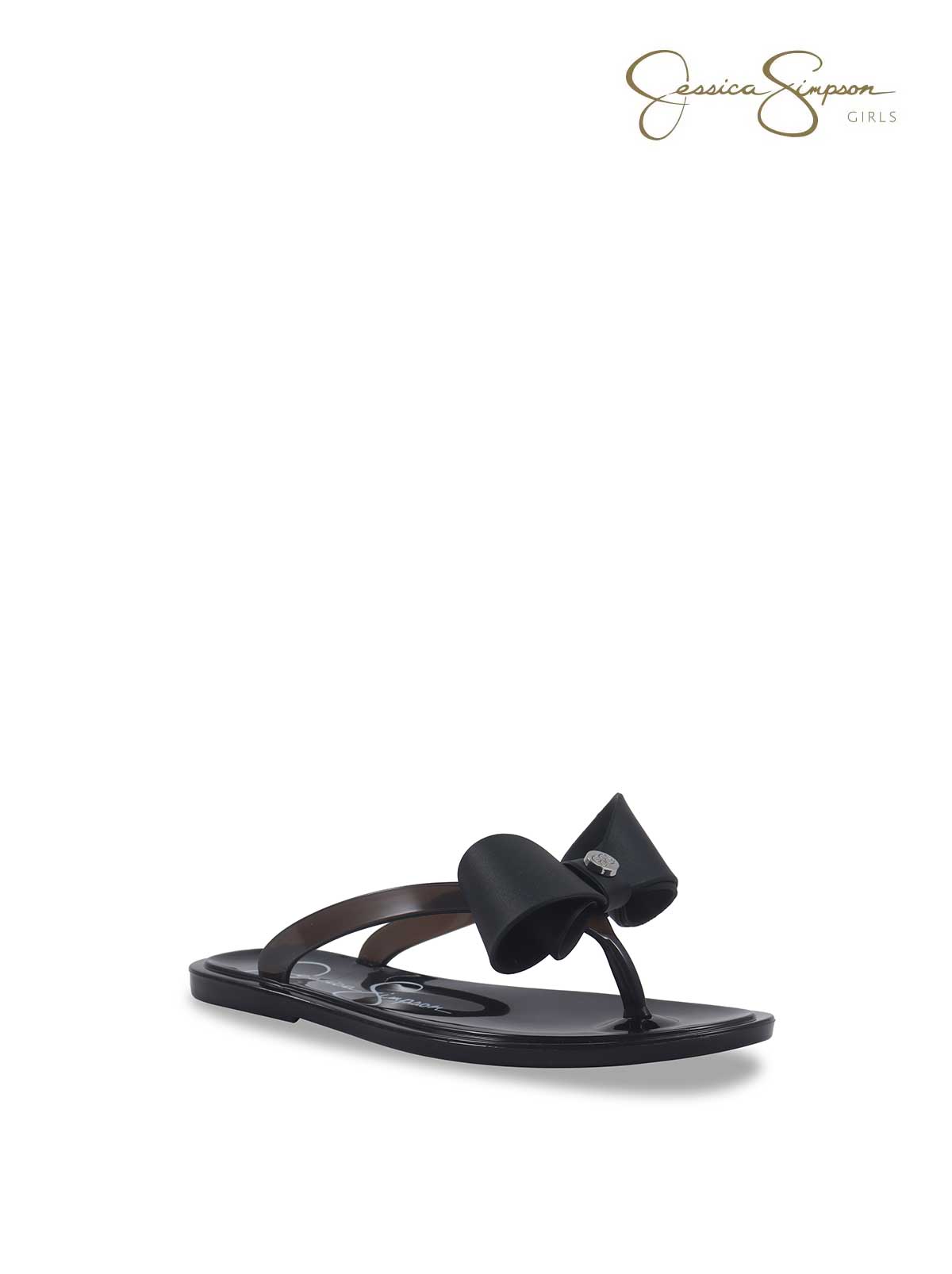 Jessica Simpson Online | Girls Jelly Thong Sandals in Black