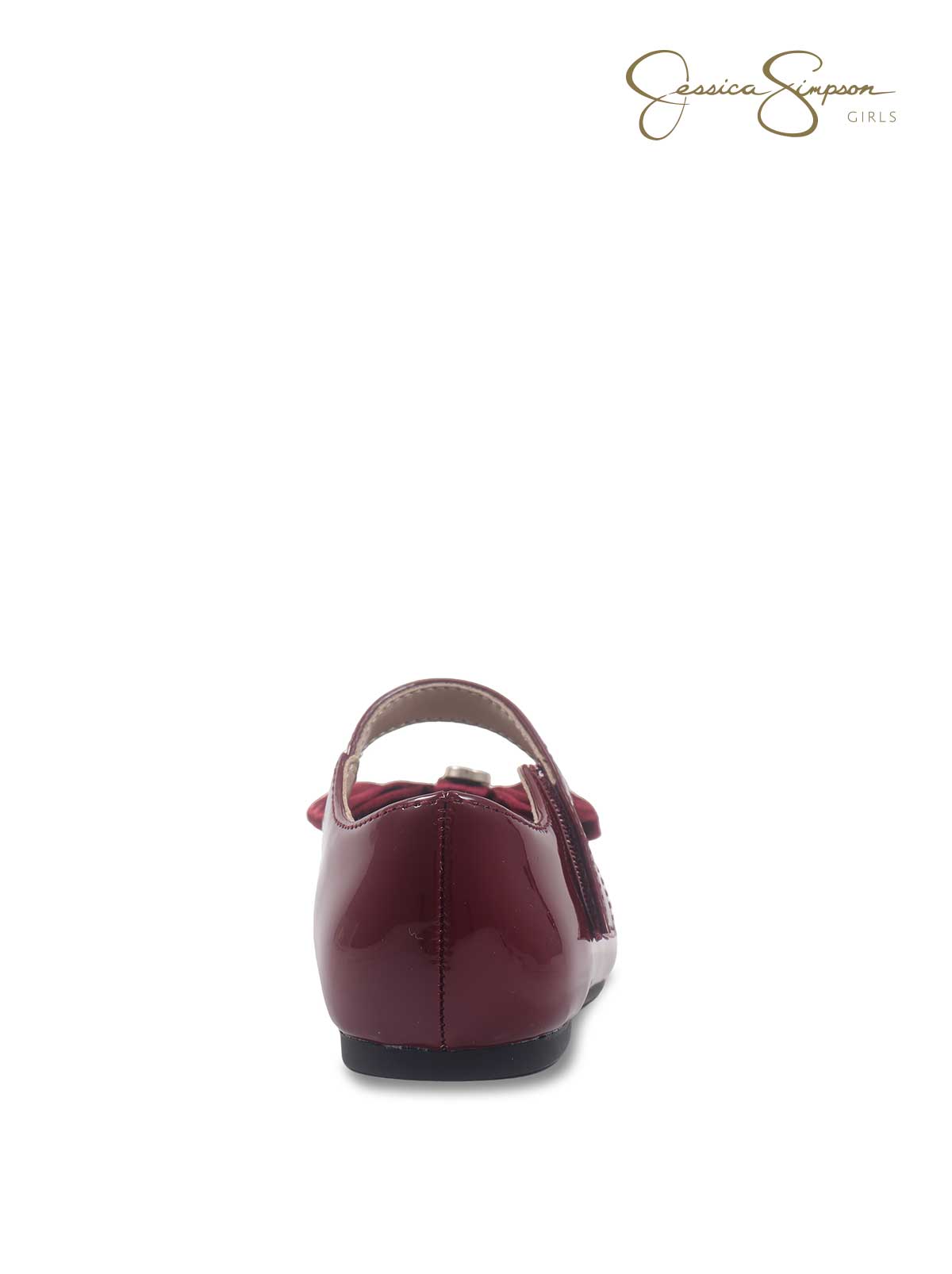 Jessica Simpson Sale | Toddler Amy Big Bow Mary Jane in Maroon