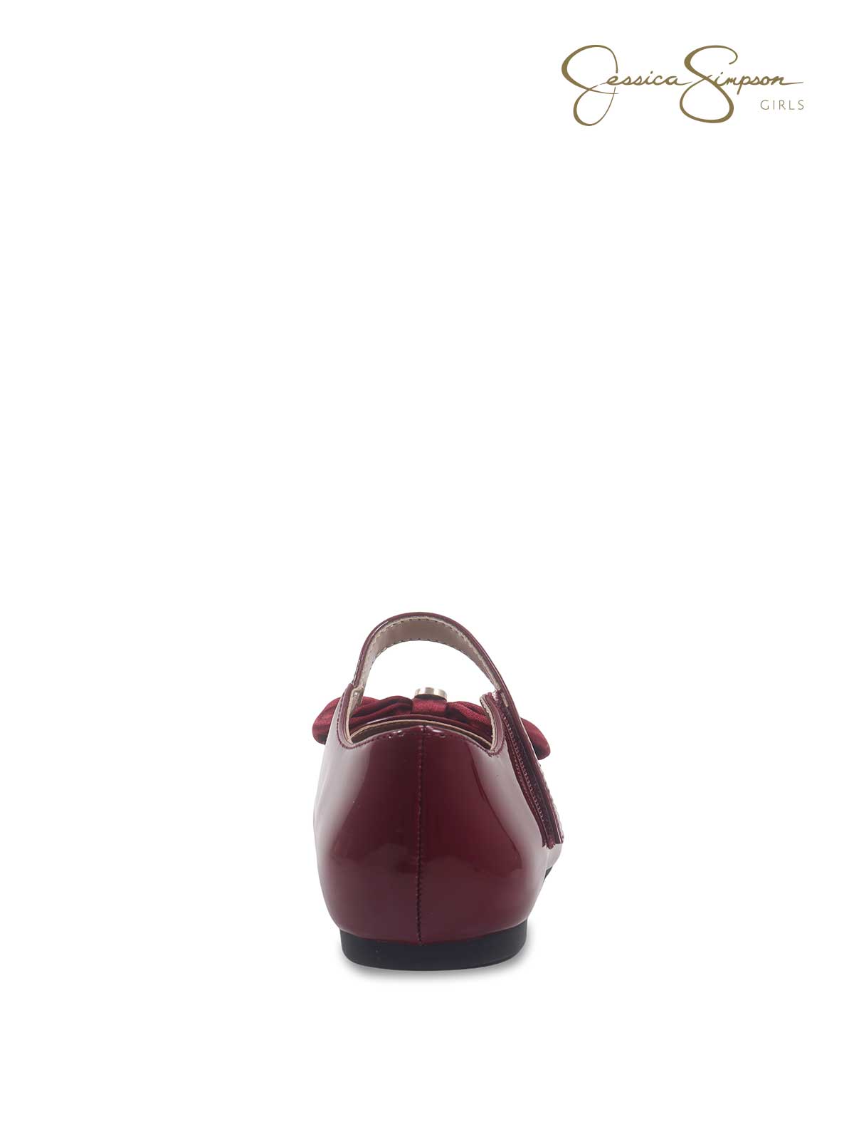 Jessica Simpson Outlet | Girls Amy Big Bow Mary Jane in Maroon
