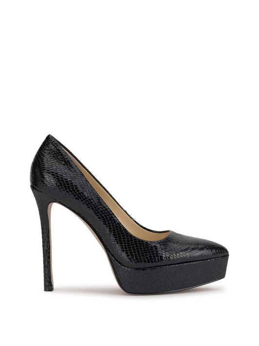 Jessica Simpson On Sale | Sinelia Platform Pump in Black Snake