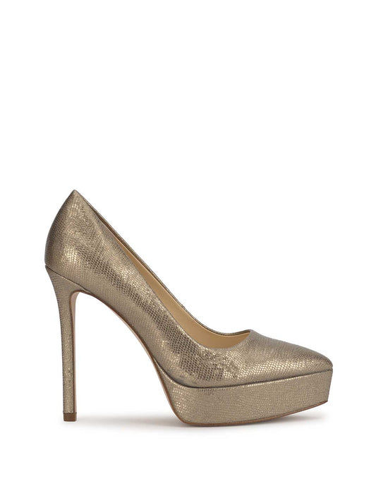 Jessica Simpson For Sale | Sinelia Platform Pump in Bronze