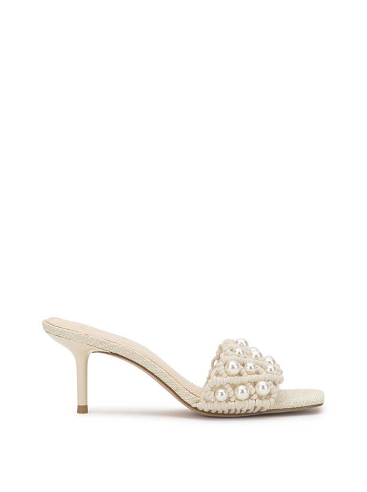 Jessica Simpson Sale | Cameleah Heeled Sandal in Cream
