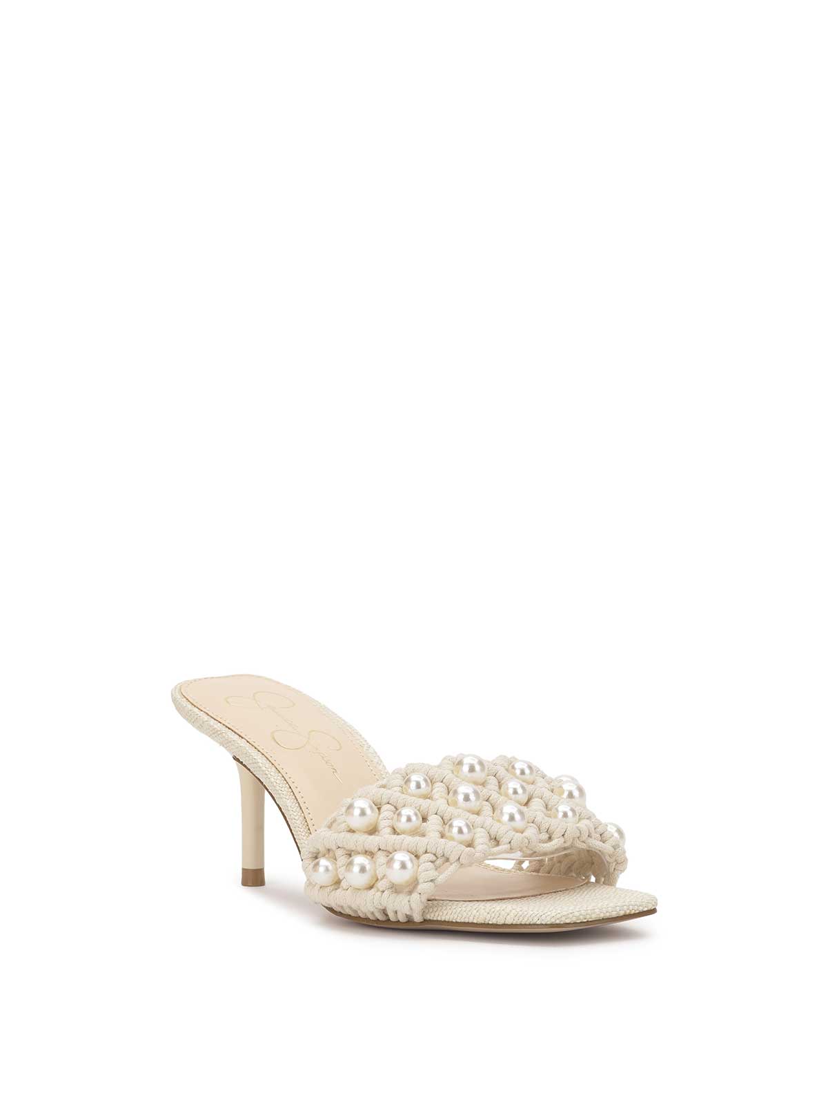 Jessica Simpson Sale | Cameleah Heeled Sandal in Cream
