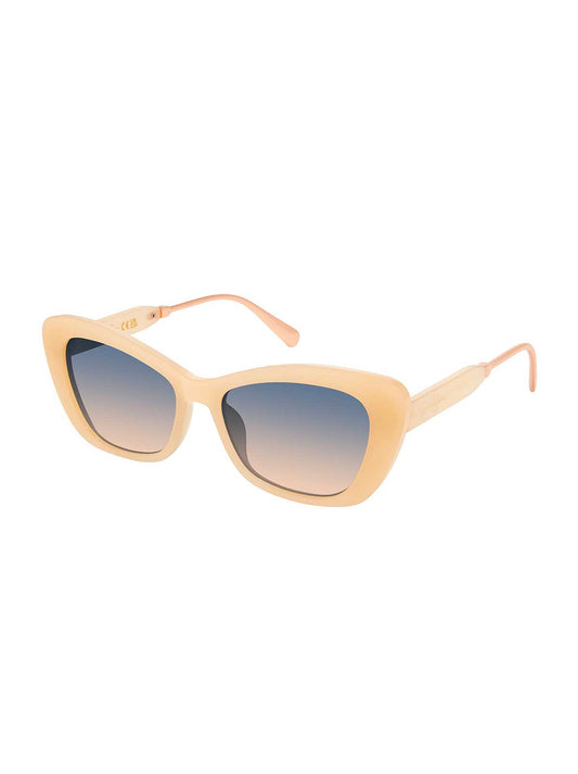 Jessica Simpson Discount | City Chic Cat Eye Sunglasses in Nude