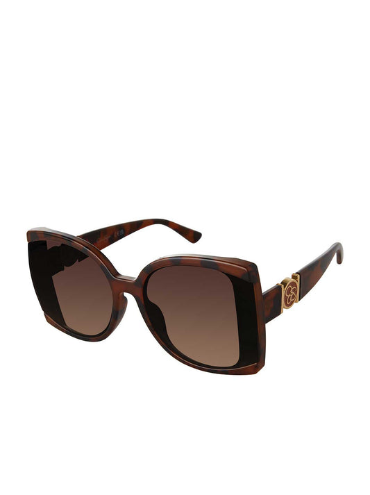 Jessica Simpson Online | Square Sunglasses in Tortoise