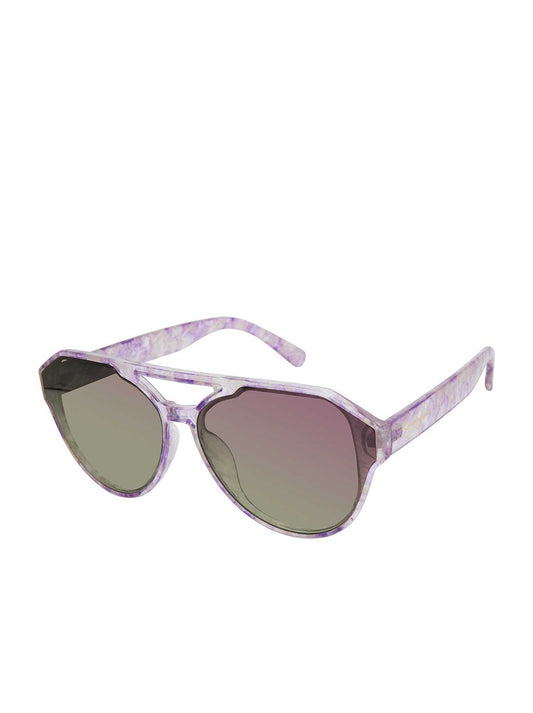 Jessica Simpson Discount | Aviator Sunglasses in Lilac Marble