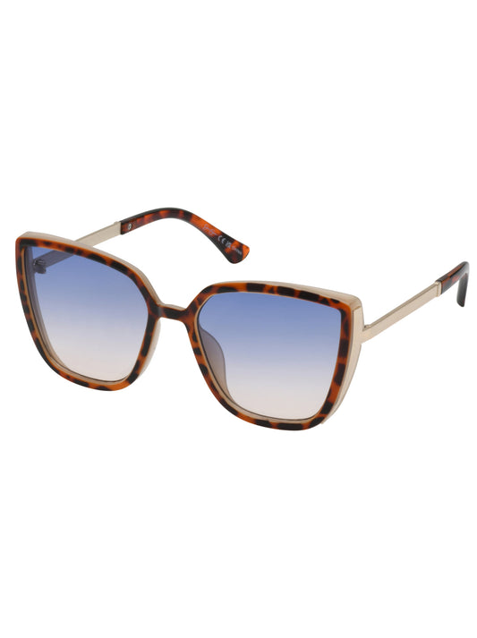 Jessica Simpson Discount | Cat Eye Sunglasses with Metal Temple in Tortoise