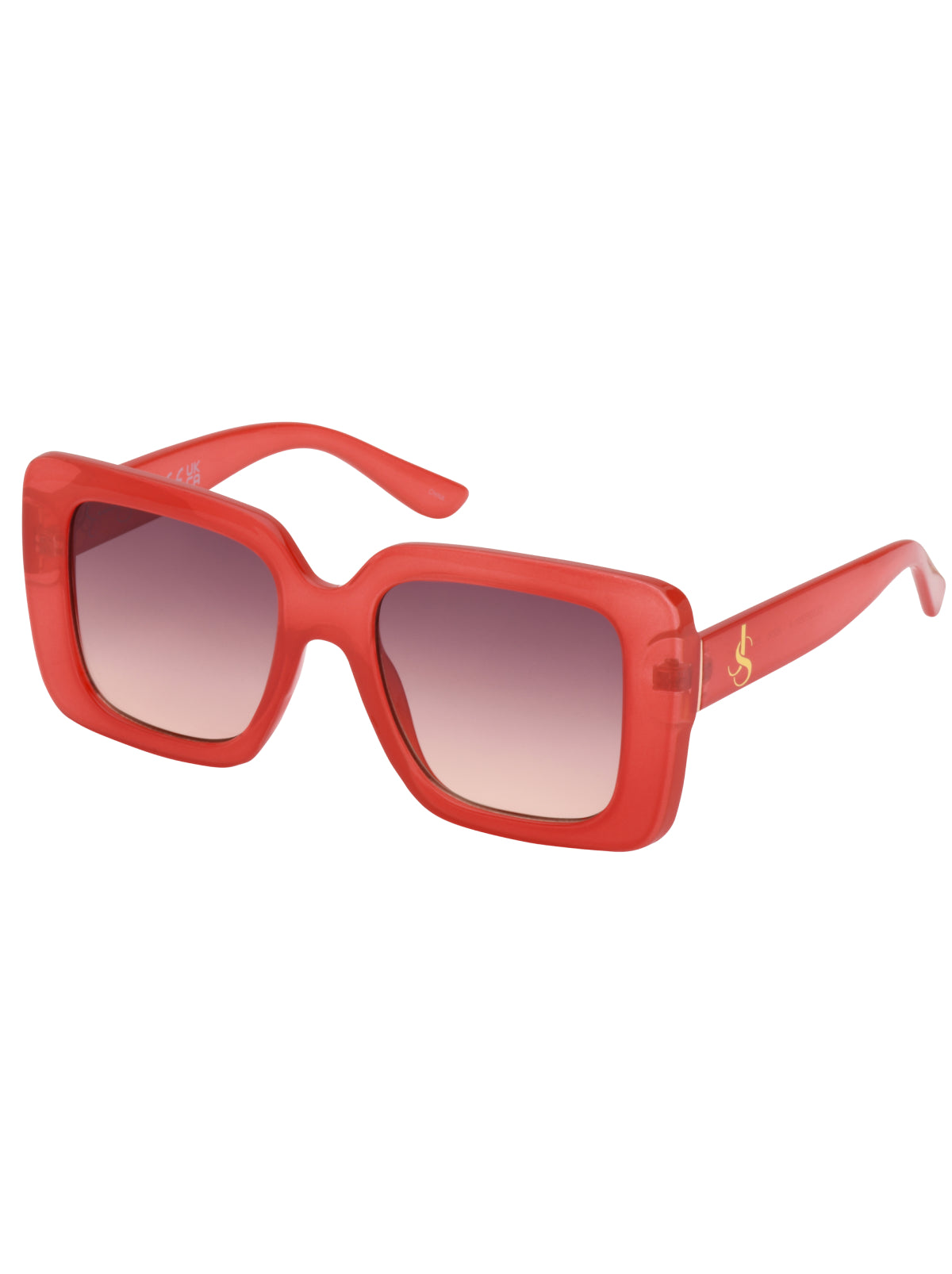 Jessica Simpson Sale | Fashionable Square Sunglasses in Milky Coral