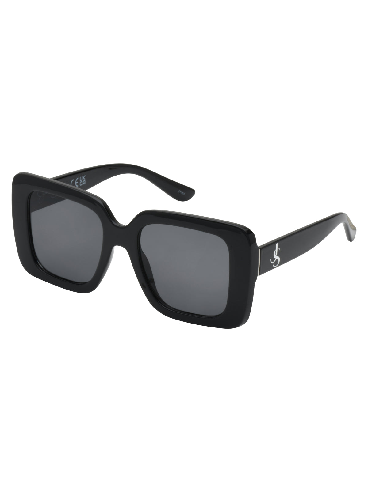 Jessica Simpson Online | Fashionable Square Sunglasses in Black