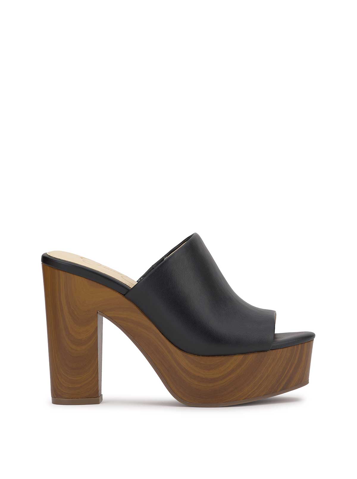 Jessica Simpson Sale | Shelbie Platform Slide in Black