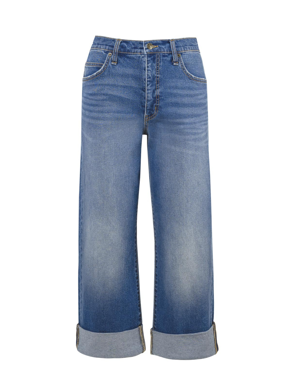 Jessica Simpson Online | Valentine Wide Leg Boyfriend Jeans in High Road