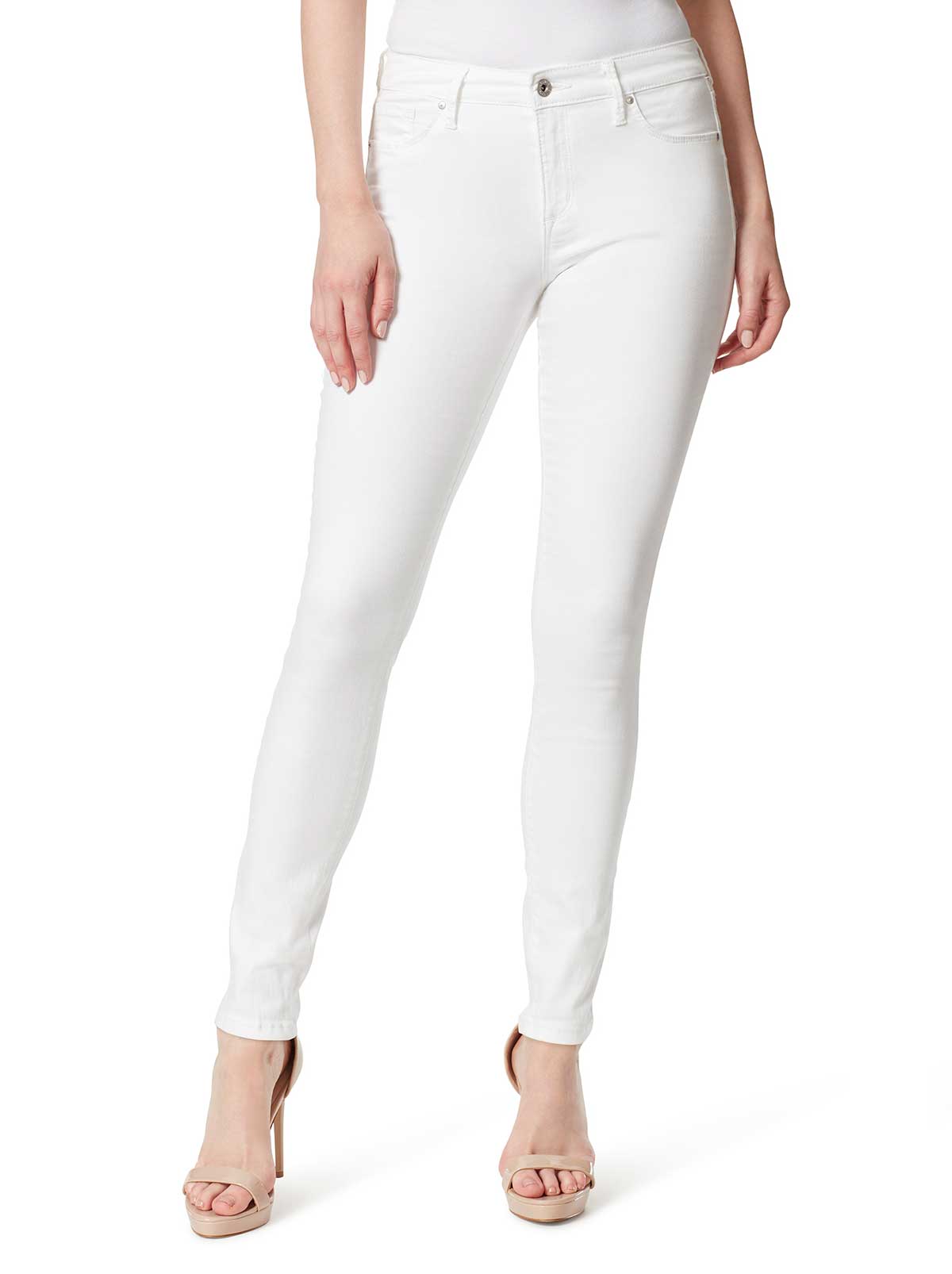 Jessica Simpson Online | Kiss Me Skinny Jeans in White