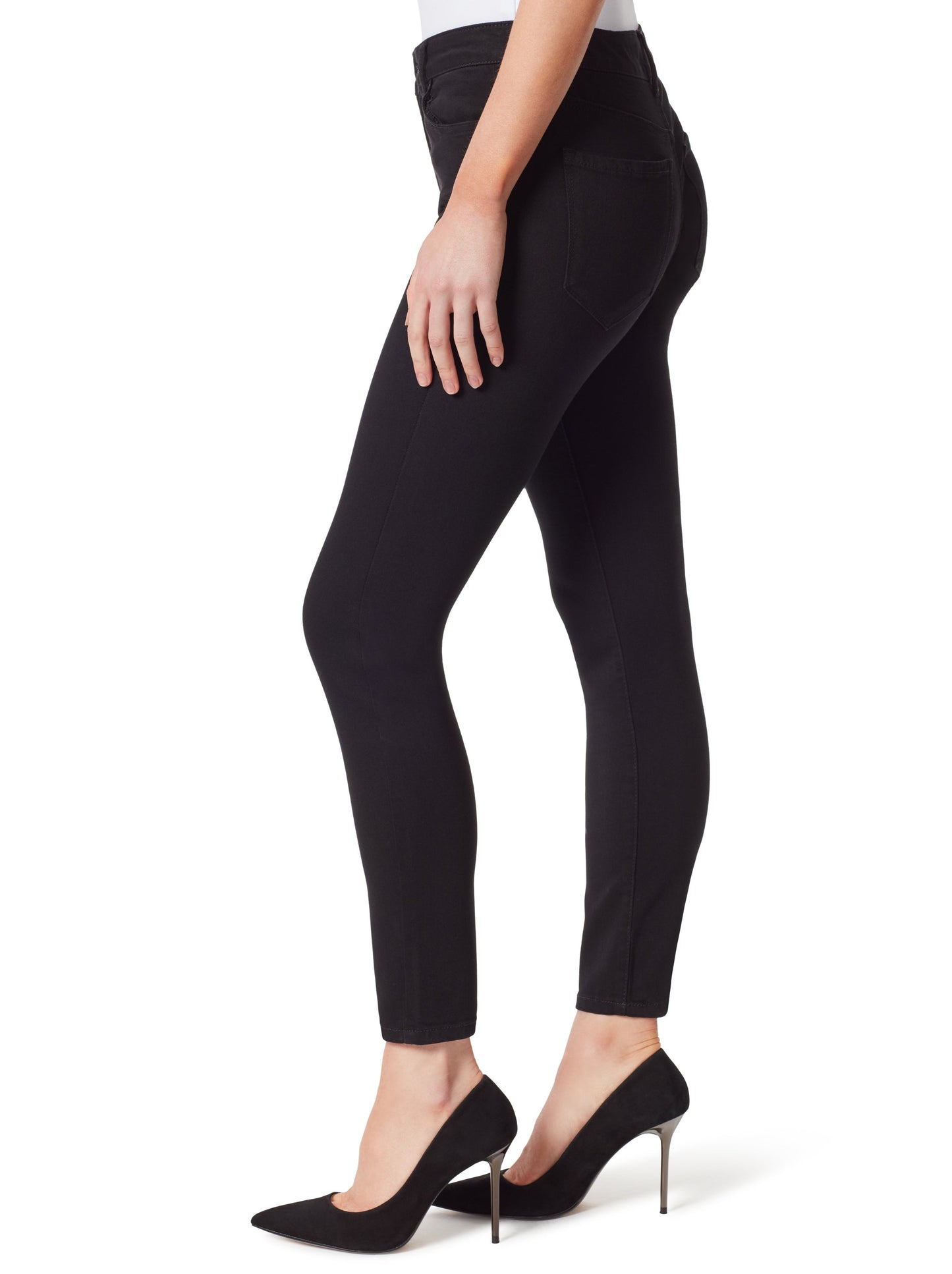 Jessica Simpson On Sale | Adored High Rise Ankle Skinny Jeans in Black
