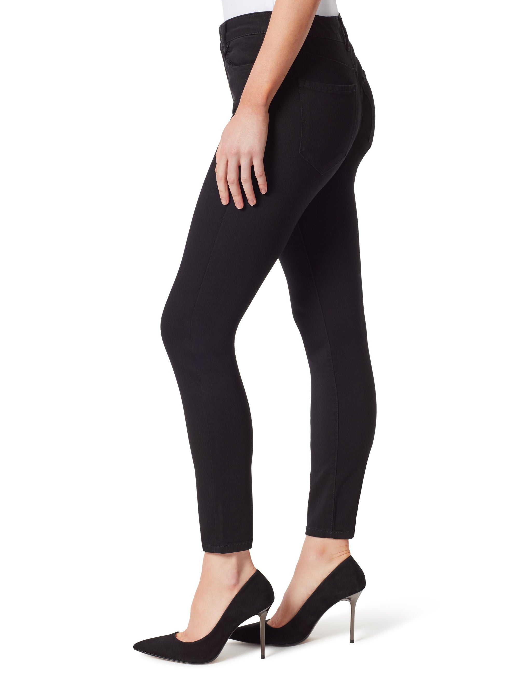 Jessica Simpson On Sale | Adored High Rise Ankle Skinny Jeans in Black