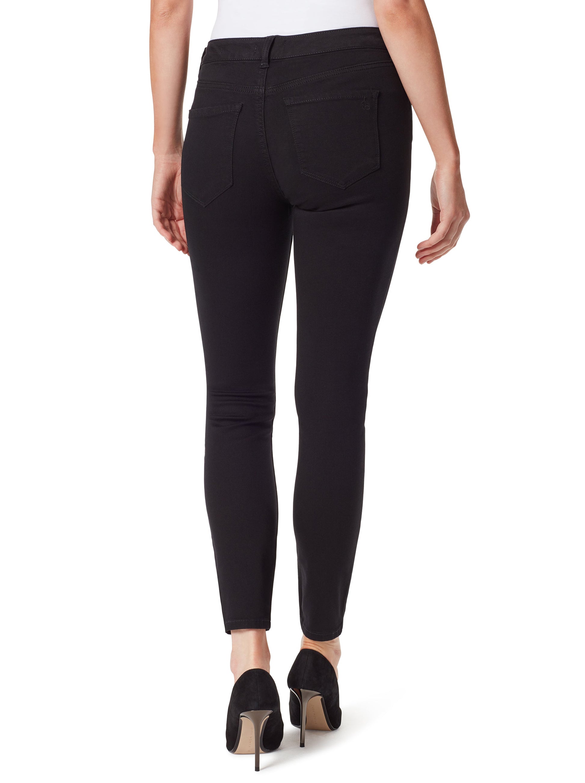 Jessica Simpson On Sale | Adored High Rise Ankle Skinny Jeans in Black