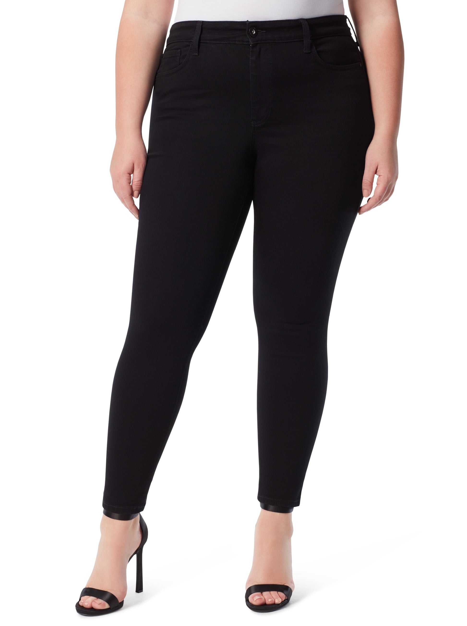 Jessica Simpson On Sale | Adored High Rise Ankle Skinny Jeans in Black
