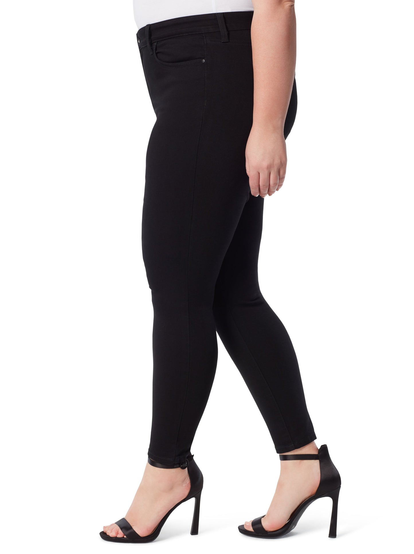 Jessica Simpson On Sale | Adored High Rise Ankle Skinny Jeans in Black