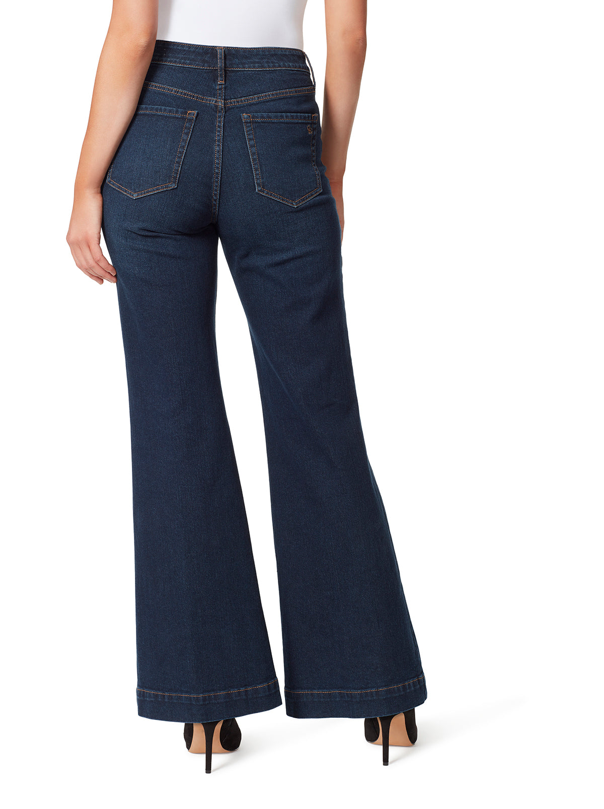 Jessica Simpson Outlet | True Love Wide Leg Trouser Jeans in Ditto
