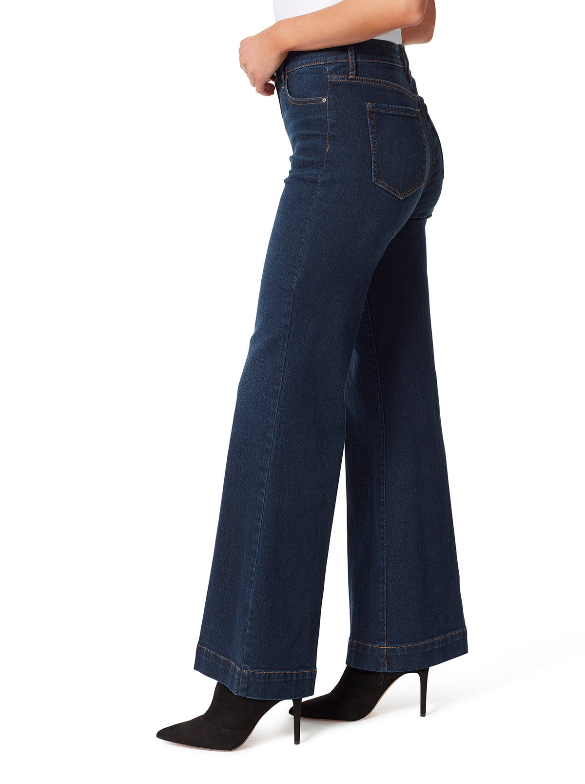 Jessica Simpson Outlet | True Love Wide Leg Trouser Jeans in Ditto