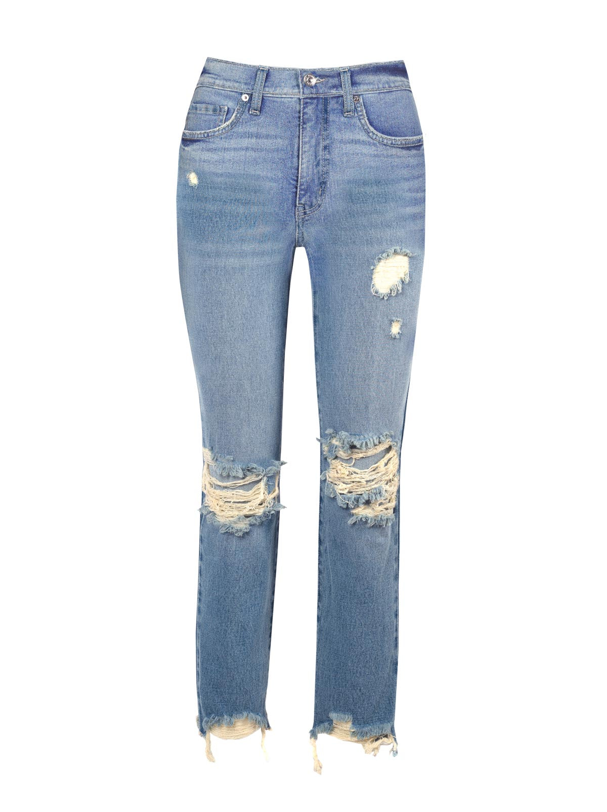 Jessica Simpson Online | Harmony Straight High Rise Jeans in Incline
