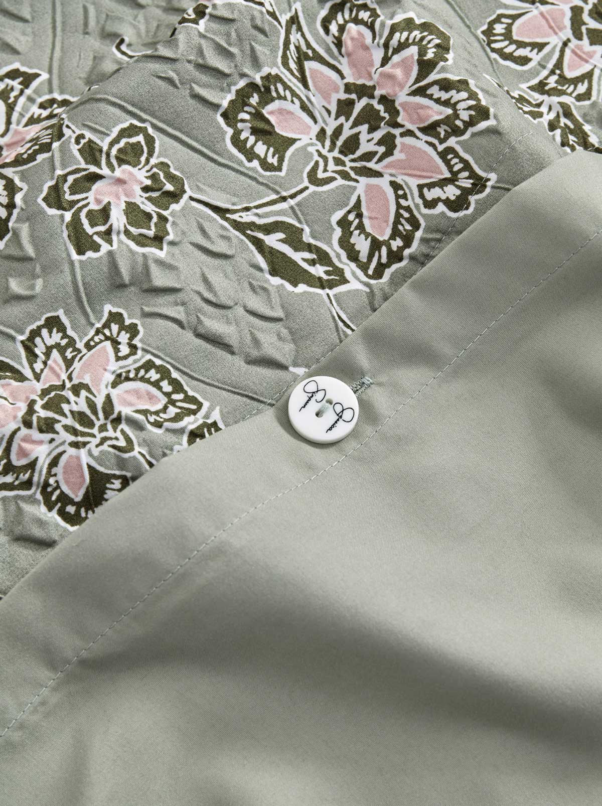 Jessica Simpson Discount | Botanical Embossed Print Duvet Cover Set