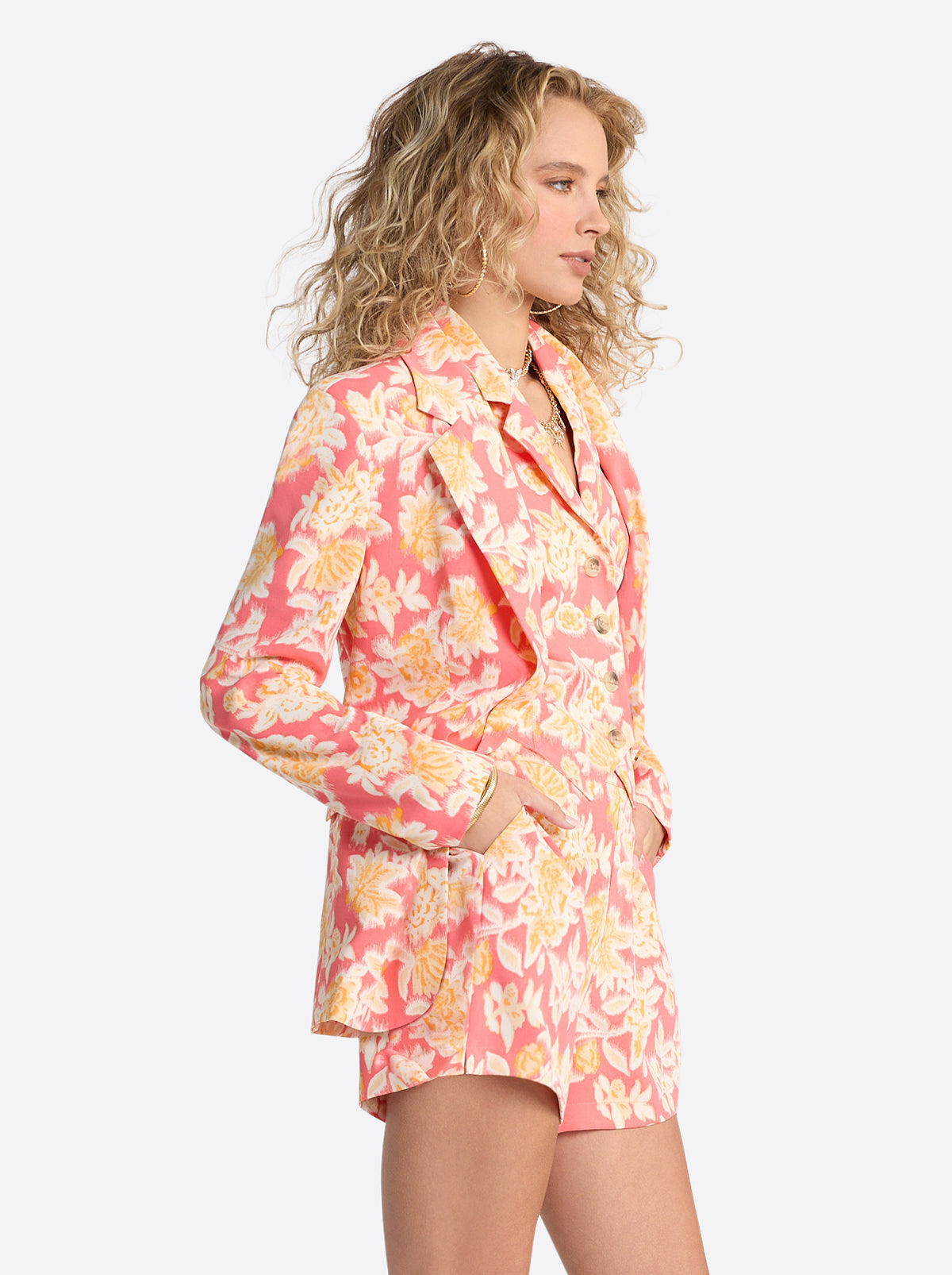 Jessica Simpson On Sale | Kailani Blazer in Dubarry Prairie Clusters
